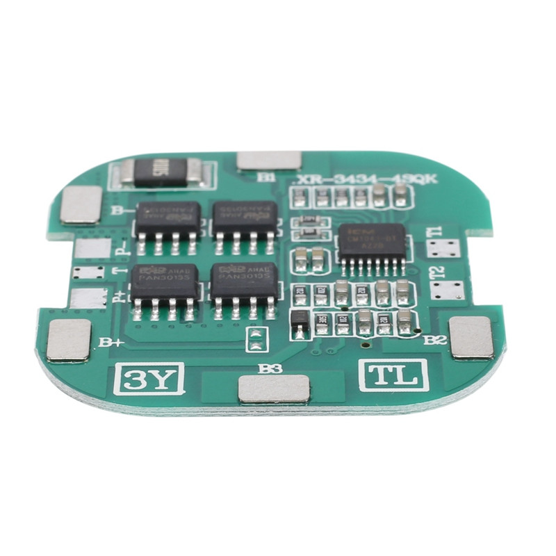 5 tk 4S BMS 8A 14,8V 18650 liitiumioon-liitiumaku laadimisplaat Square PCB lühisekaitse puurmootorile