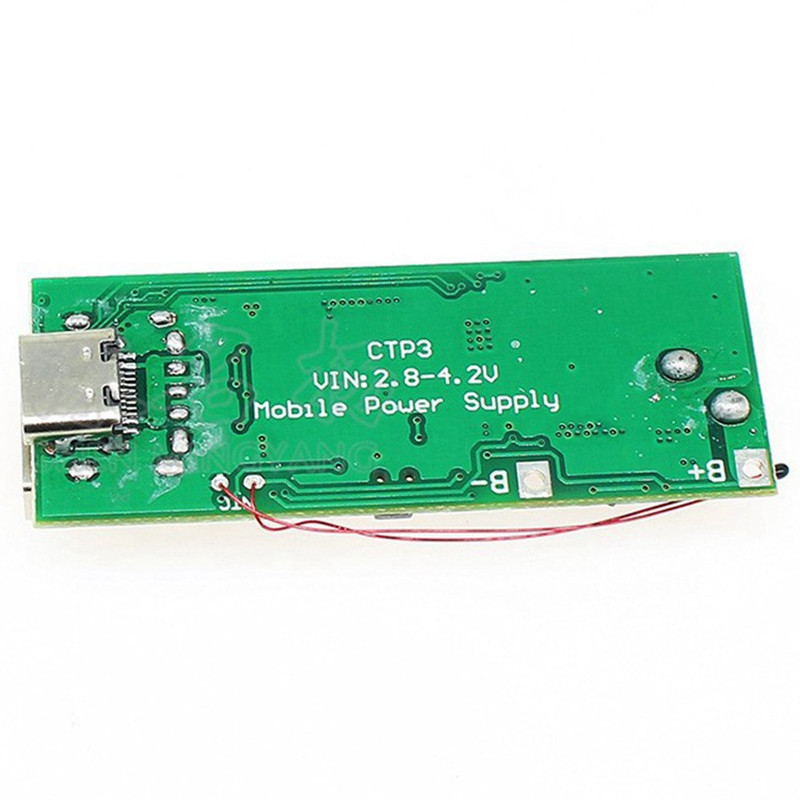 QC4.0 QC3.0 Μονάδα τροφοδοσίας αμφίδρομης γρήγορης φόρτισης Κινητό τηλέφωνο Τράπεζα τροφοδοσίας τύπου C Κύκλωμα φόρτισης ώθησης USB 3,7V σε 5V