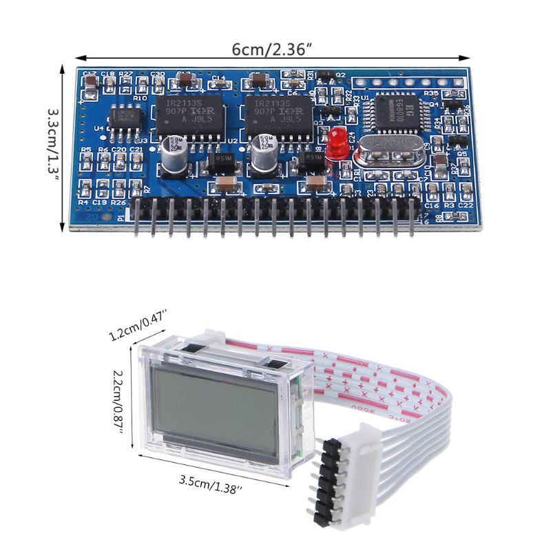 Pure Sine Wave Inverter Driver Board EGS002 "EG8010 + IR2110" Driver+LCD Module Dropship