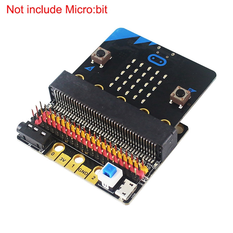 Za Microbit ploču za proširenje IO BIT V2.0 Micro:Bit Horizontalna adapterska ploča