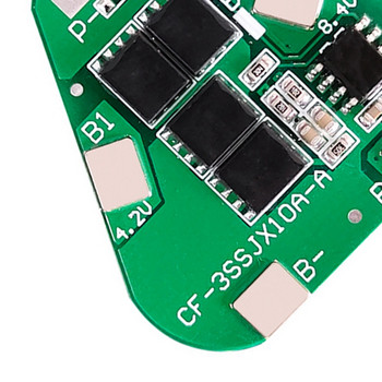 3PCS 3S 12V 8A 18650 Lithium Battery Protection Board Module PCB BMS Protection Board for 3 Li-Ion Cell Pack