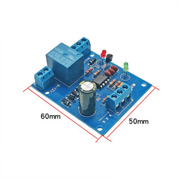 2Pcs 9V-12V Сензор за контрол на нивото на течната вода Автоматично изпомпване Дренаж Откриване на нивото на водата Защита от късо съединение