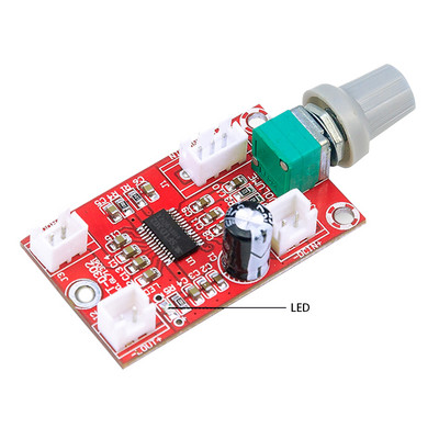 Placă amplificatoare de putere digitală cu 2 canale 60W de înaltă putere 2.0 pur la nivel din spate mini modul de amplificator de putere febră de înaltă fidelitate 12V