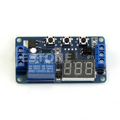 2022 Uus LED koduautomaatika viitetaimeri juhtlüliti releemoodul digitaalne ekraan 12V