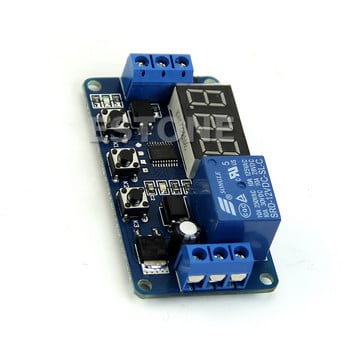 2022 Νέα μονάδα LED Home Automation Delay Timer Switch Relay Module Ψηφιακή οθόνη 12V