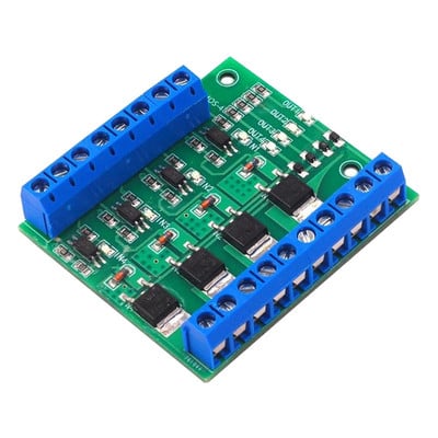 4-kanalna MOS cijev PLC pojačala Pogonski modul Pogonski modul optokaplera Izolacija DC 3-20V Pogonski modul