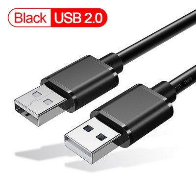 Essager USB-USB hosszabbítókábel A típusú dugaszoló USB 3.0 hosszabbító a radiátor merevlemezéhez Webcom USB3.0 hosszabbító kábel