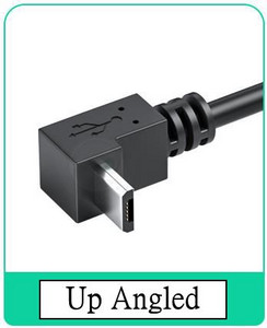 5M 3M Gore Dolje Lijevo Desno Pod kutom od 90 stupnjeva USB Micro USB muški na USB muški Data Charge 2A konektor Kabel 25cm 50cm za tablet 5ft