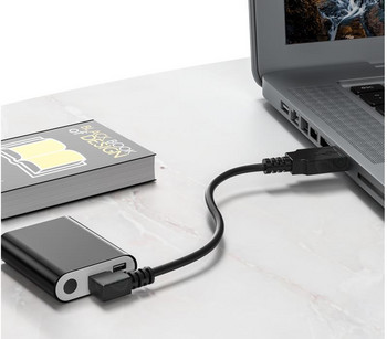 5M 3M Πάνω Κάτω Αριστερά Δεξιά Γωνία 90 μοιρών USB Micro USB Αρσενικό σε USB αρσενικό Φόρτιση δεδομένων 2A Καλώδιο σύνδεσης 25cm 50cm για Tablet 5ft