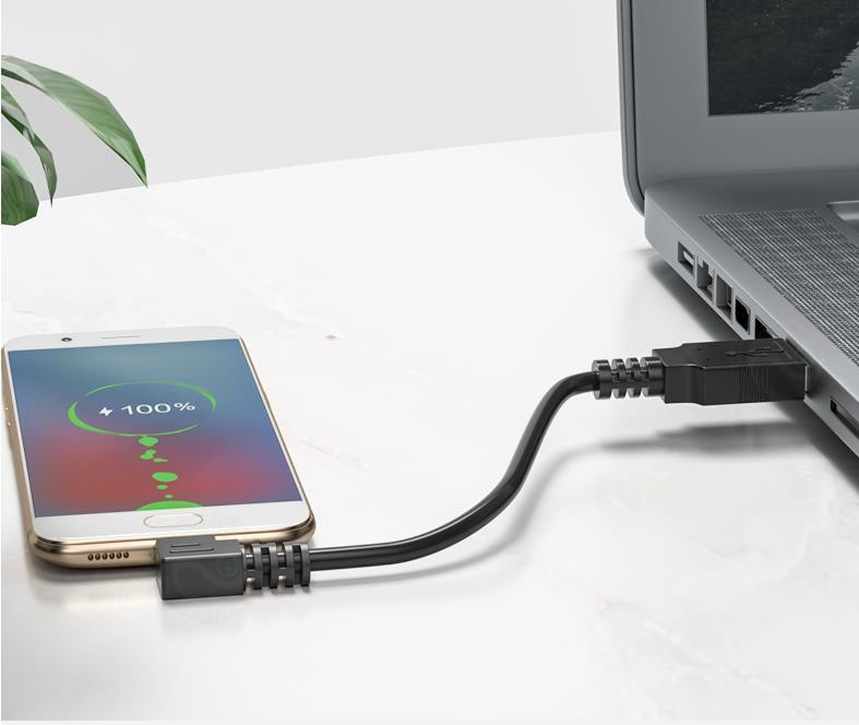 5M 3M Gore Dolje Lijevo Desno Pod kutom od 90 stupnjeva USB Micro USB muški na USB muški Data Charge 2A konektor Kabel 25cm 50cm za tablet 5ft