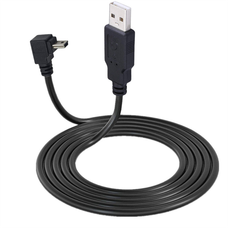 USB 2.0 tată la mini USB sus în jos Stânga drept unghi 90 de grade cablu 0,25 m 0,5 m 1,5 m 3 m pentru cameră MP4 tabletă
