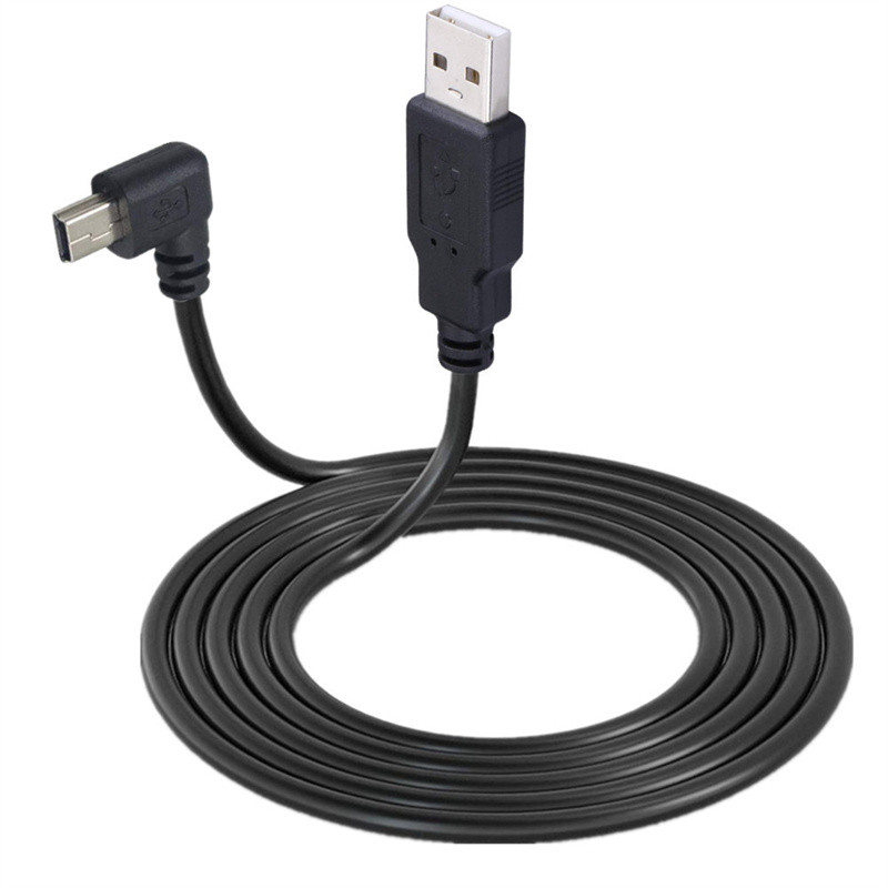 USB 2.0 tată la mini USB sus în jos Stânga drept unghi 90 de grade cablu 0,25 m 0,5 m 1,5 m 3 m pentru cameră MP4 tabletă