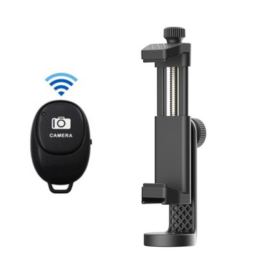 Ulanzi ST-17 360° horizontāls un vertikāls šaušanas statīva tālruņa stiprinājuma turētāja skava ar aukstuma apavu 1/4 collu statīva stiprinājuma pamatni