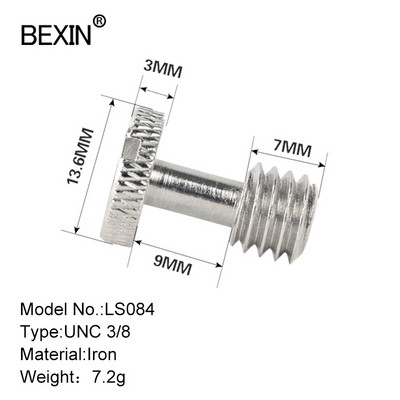 Kaamera tarvikute kruvi kiirvabastuskruvi 1/4 3/8 teisenduskruvi statiivi kinnitusadapteri kaamerakruvi dslr-kaamera monopoodi jaoks