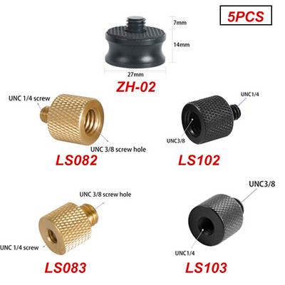 Kaamera tarvikute kruvi kiirvabastuskruvi 1/4 3/8 teisenduskruvi statiivi kinnitusadapteri kaamerakruvi dslr-kaamera monopoodi jaoks