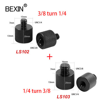 Kaamera tarvikute kruvi kiirvabastuskruvi 1/4 3/8 teisenduskruvi statiivi kinnitusadapteri kaamerakruvi dslr-kaamera monopoodi jaoks