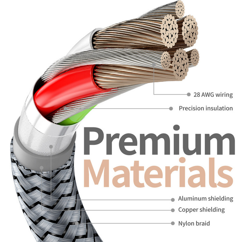 Cablu USB 3.0 impletit din nailon Cablu prelungitor USB barbat la femela Cablu de date Cablu prelungitor USB3.0 pentru PC TV Cablu prelungitor USB