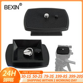 Dslr Quick Release Plate Ploča za kameru, adapter za glavu stativa s 1/4 vijkom za Yunteng Velbon 690 590 600 stativ za kameru