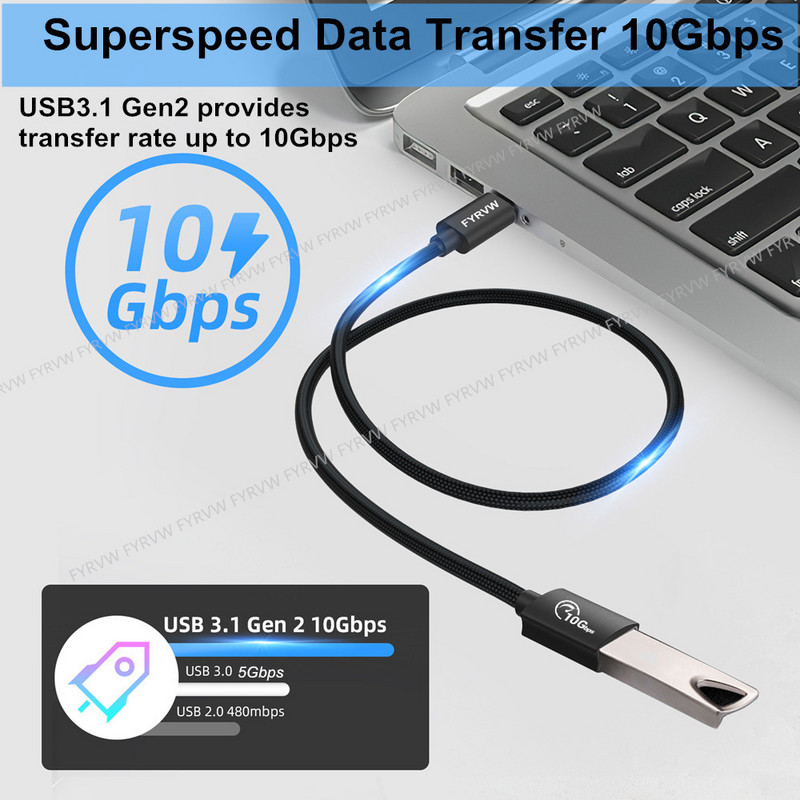 USB 10Gbps OTG kabel tipa C produžni adapter USB C muški na USB ženski adapter za MacBook Pro pretvarač USB3.1 Gen2 OTG kabel