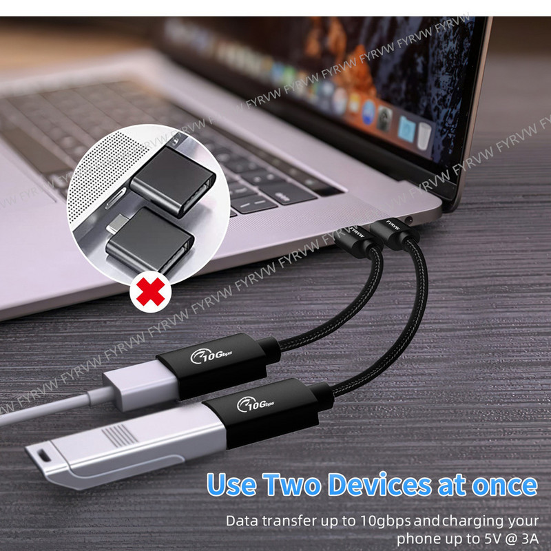 USB 10Gbps OTG kabel tipa C produžni adapter USB C muški na USB ženski adapter za MacBook Pro pretvarač USB3.1 Gen2 OTG kabel
