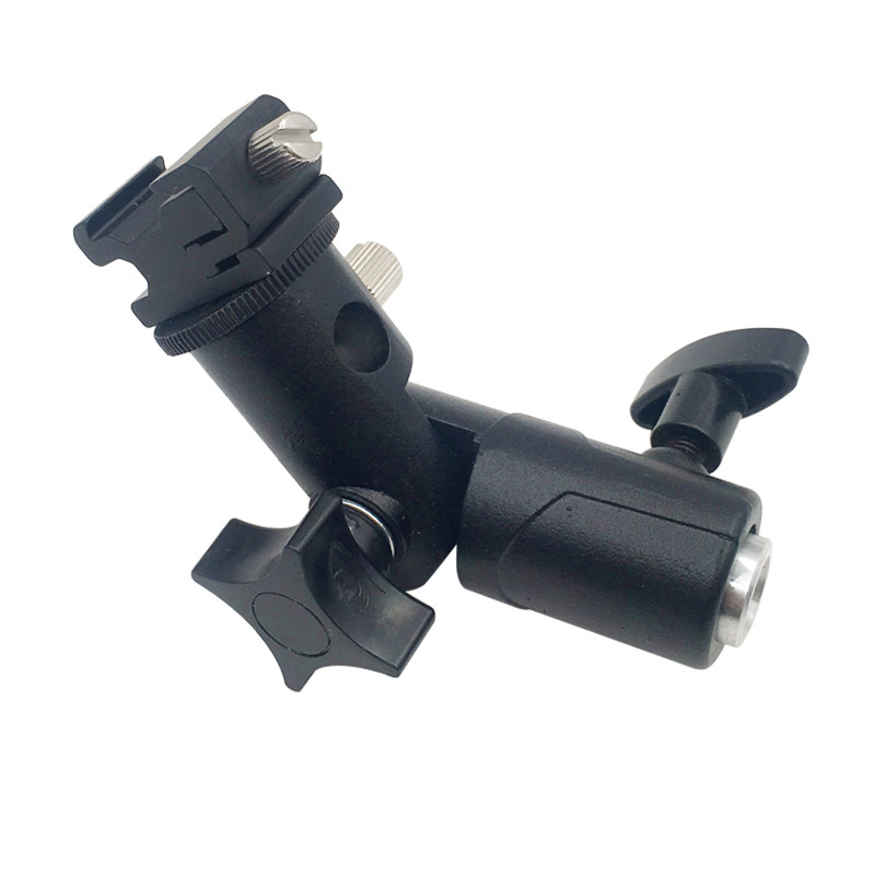 Adapter za montažu držača kišobrana s okretnom bljeskalicom za studijsko svjetlo tipa E s držačem za vijke 1/4 3/8 Dodatna oprema za studij