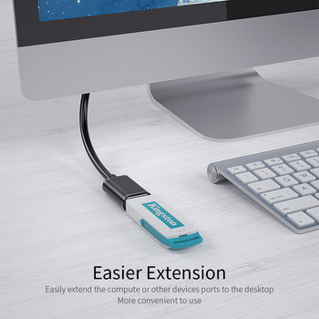 Essager USB удължителен кабел USB 3.0 2.0 мъжки към женски удължителен кабел за Smart TV PS4 Xbox One лаптоп USB3.0 разширителен кабел за данни