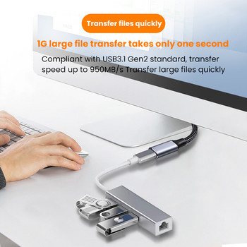 USB 3.1 удължителен кабел USB C PD100W 10Gbps удължителен кабел мъжки към женски тип C удължител thunderbolt3 кабел за MacBook Pro Xiaomi