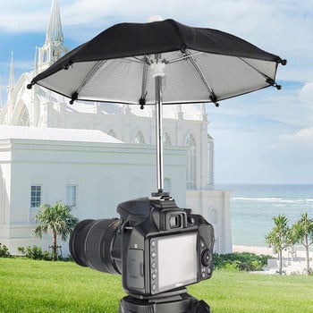 1PC Black Dslr Camera Umbrella Sunshade Rainy Holder for General Camera Photographic Camera Umbrella