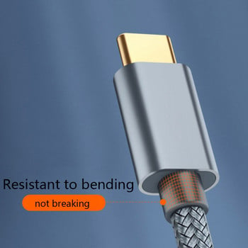 Καλώδιο εκτυπωτή USB C σε USB B 2.0 Πλεκτός σαρωτής εκτυπωτή για Epson HP Canon Brother MacBook Pro Καλώδιο ελέγχου MIDI Samsung