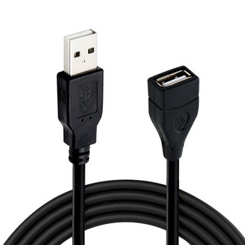 USB 2.0 кабелен удължителен проводник Кабели за предаване на данни Суперскоростен удължителен кабел за данни за монитор, проектор, мишка, клавиатура