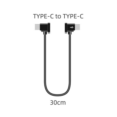 15cm/30cm podatkovni kabel za DJI Mini 2/Mavic air 2/Pocket 2/Osmo Pocket Type C to Lightning/Micro USB/Type C Line za telefon/tablet