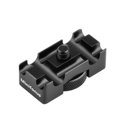Mini Tether kábelrögzítő blokk DSLR fényképezőgép digitális USB zár klip védő szerszámok állványra rögzíthető gyorskioldó lemez rögzítés