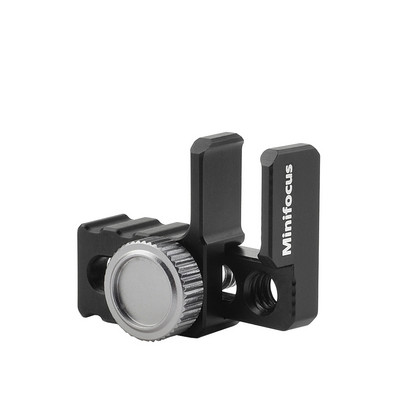 Mini Tether kábelrögzítő blokk DSLR fényképezőgép digitális USB zár klip védő szerszámok állványra rögzíthető gyorskioldó lemez rögzítés