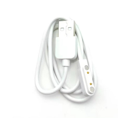 1vnt 2 kontaktų 7,62 mm išmaniojo laikrodžio laidas, apyrankės, magnetinis įkrovimo linijos laidas, 2 kontaktų magnetinio siurbimo įkrovimo avarinis atsarginis įkroviklis