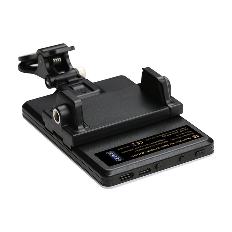 Šviesos diodų fotografijos apšvietimo rinkinio užpildymo lemputė, skirta studijos apšvietimui.