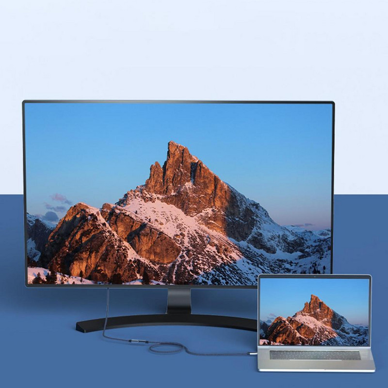 Thunderbolt 4 USB C produžni muški na ženski USB4 produžni 40Gbps podatkovni kabel 8K@60Hz PD 5A/100W Type-C podatkovna žica za MacBook Pro