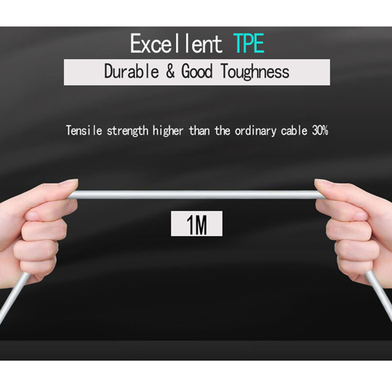 100CM 200CM 1M 2M 3M Cablu de încărcare rapidă Micro USB Cablu de încărcare Android Microusb pentru Samsung Xiaomi Tablet Cabluri pentru telefonul mobil