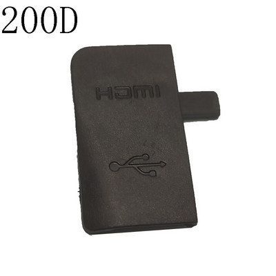 Capac din cauciuc USB Ușă compatibilă USB/HDMI DC IN/VIDEO OUT Capac inferioară a ușii din cauciuc pentru cameră Canon 50D 40D 1100D 5D2 550D 60D R