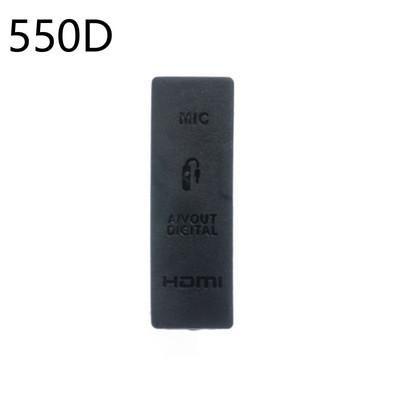 Capac din cauciuc USB Ușă compatibilă USB/HDMI DC IN/VIDEO OUT Capac inferioară a ușii din cauciuc pentru cameră Canon 50D 40D 1100D 5D2 550D 60D R