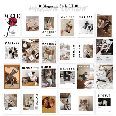 INS Photography Képalbum Magazin 28*21 cm fotózáshoz Háttér Fotografia DIY Dekoráció Hátterek Kiegészítők