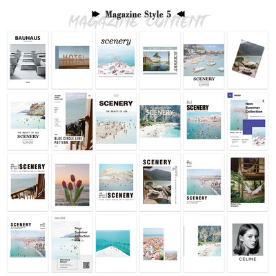 INS Photography Képalbum Magazin 28*21 cm fotózáshoz Háttér Fotografia DIY Dekoráció Hátterek Kiegészítők