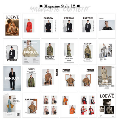 INS Photography Képalbum Magazin 28*21 cm fotózáshoz Háttér Fotografia DIY Dekoráció Hátterek Kiegészítők