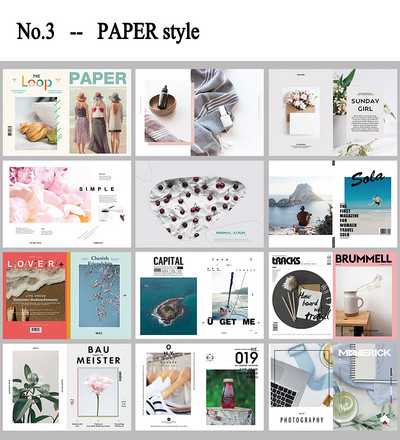 INS Photography Képalbum Magazin 28*21 cm fotózáshoz Háttér Fotografia DIY Dekoráció Hátterek Kiegészítők