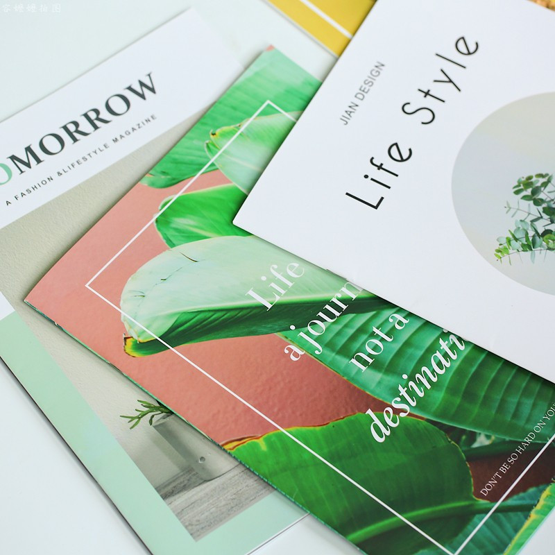 INS Photography Képalbum Magazin 28*21 cm fotózáshoz Háttér Fotografia DIY Dekoráció Hátterek Kiegészítők