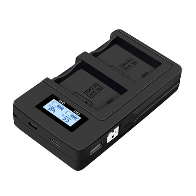 USB LCD Smart NP-FW50 kameras akumulatora lādētājs priekš SONY Alpha A7 A7R A7S A5000 A6000 Ect ātras dubultās lādētāja mobilā strāvas lādētāja