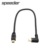 90 stupnjeva USB tipa C 3.1 muški na mini USB 5Pin&Micro-B 5P muški konverter OTG adapter lakat kabel za punjenje podataka za Macbook