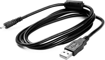 Καλώδιο φόρτισης δεδομένων κάμερας USB για ψηφιακή φωτογραφική μηχανή Sony Cybershot DSC-H200 DSC-H300 DSC-W370 DSC-W800 DSC-W830