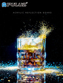 Akril fényvisszaverő tábla fényképezés fordított képmegjelenítés fotóstúdió fényképezési háttér kellékei világítódoboz-tartozékokhoz