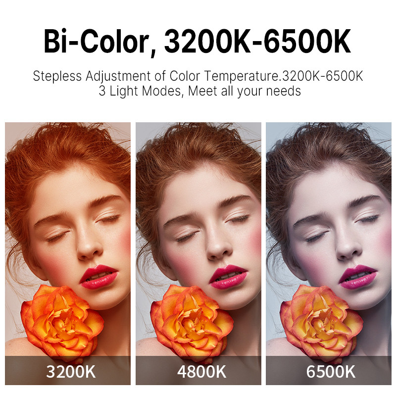 VIJIM VL66 LED-videovalgusti reguleeritav külmakinga kinnitusklambriga LED-valgusti Live Youtube`i videologi täitevalgusti