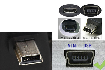 Καλώδιο USB Mini USB 90 μοιρών Δεξιά γωνία USB A αρσενικό σε μίνι USB με ορθή γωνία αρσενικό ανασυρόμενο καλώδιο συγχρονισμού δεδομένων Cabo 1m